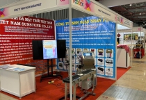 Triển lãm trưng bày sản phẩm máy in ST 100 tại trung tâm triển lãm Sài Gòn