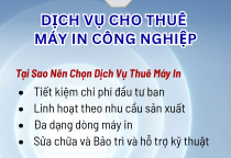 Dịch Vụ Cho Thuê Máy In Công Nghiệp|Công ty TNHH Ngân Nhân Phát
