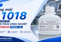 Dung môi S1018 chuyên dùng cho máy in phun công nghiệp hiệu Hitachi model UX