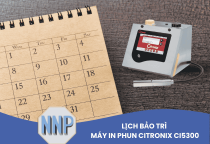 Lịch Bảo Trì Máy In Phun Citronix CI5300: Bao Lâu Thay Lọc Mực & Service Module