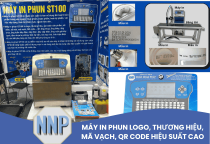 Máy in phun logo, thương hiệu, mã vạch, QR code hiệu suất cao