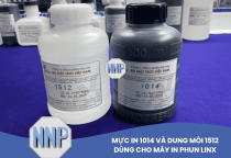 Mực in 1014 và dung môi 1512 dùng cho máy in phun LINX