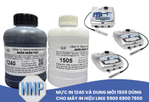 Mực in 1240 và dung môi 1505 dùng cho máy in hiệu Linx 5900 6900 7900