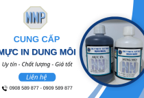 Đơn vị cung cấp mực in dung môi chính hãng, giá tốt, giao hàng tận nơi