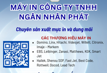 Cung Cấp Mực In & Dung Môi Chính Hãng|Công Ty TNHH Ngân Nhân Phát