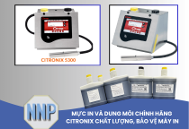 Mực In và Dung Môi Chính Hãng Citronix – Chất Lượng, Bảo Vệ Máy In