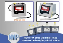 Mực In và Dung Môi Chính Hãng Citronix – Chất Lượng, Bảo Vệ Máy In