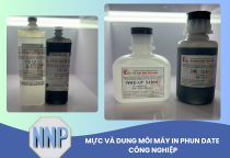 Mực và dung môi máy in phun date công nghiệp