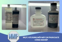 Mực và dung môi máy in phun date công nghiệp