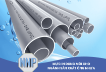 Mực in dung môi cho ngành sản xuất ống nhựa – In ấn bền màu, sắc nét