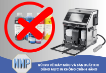 Rủi Ro Về Máy Móc Và Sản Xuất Khi Dùng Mực In Không Chính Hãng