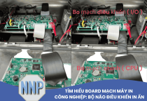 Tìm hiểu board mạch máy in công nghiệp: Bộ não điều khiển in ấn