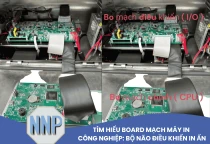 Tìm hiểu board mạch máy in công nghiệp: Bộ não điều khiển in ấn