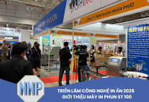 Triển Lãm Công Nghệ In Ấn 2025 – Giới Thiệu Máy In Phun ST 100