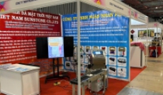 Triển lãm trưng bày sản phẩm máy in ST 100 tại trung tâm triển lãm Sài Gòn