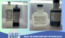 Mực và dung môi máy in phun date công nghiệp