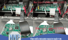Tìm hiểu board mạch máy in công nghiệp: Bộ não điều khiển in ấn