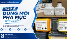 Top 5 dung môi pha mực tốt nhất