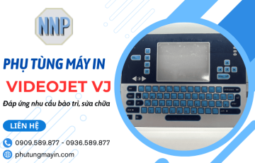 Phụ tùng máy in phun VideoJet VJ - Đáp ứng nhu cầu bảo trì, sửa máy in
