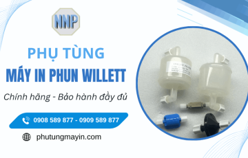 Phụ tùng máy in phun WILLETT - Hàng chính hãng, bảo hành đầy đủ