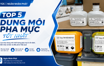 Top 5 dung môi pha mực tốt nhất