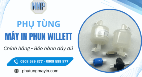 Phụ tùng máy in phun WILLETT - Hàng chính hãng, bảo hành đầy đủ
