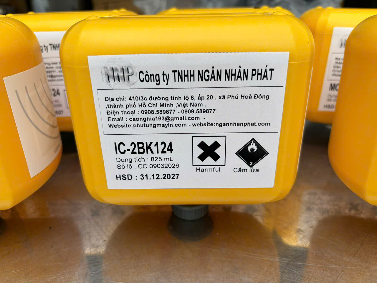 Mực in IC-2BK124