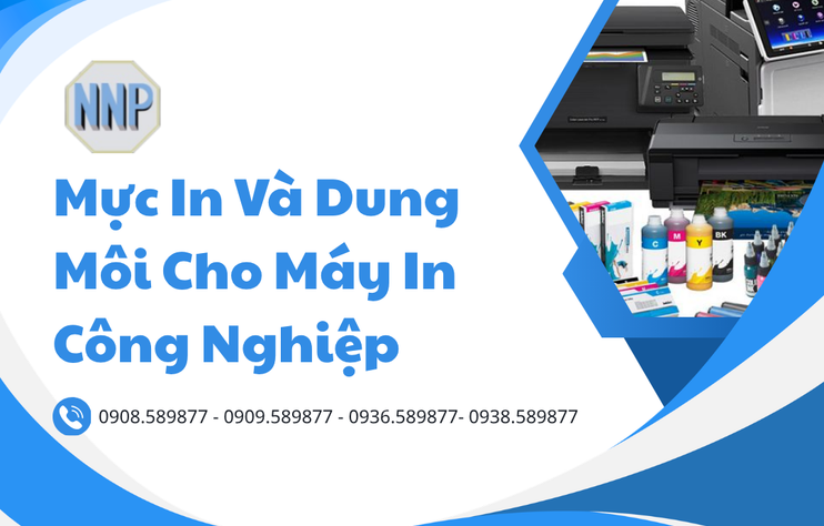 Mực In Và Dung Môi Cho Máy In Công Nghiệp