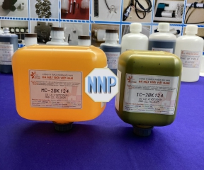 Bình mực và dung môi dùng cho máy in Domino model AX