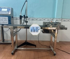 Máy in phun hiệu SUNSTONE model ST100 và bắng tách nhãn
