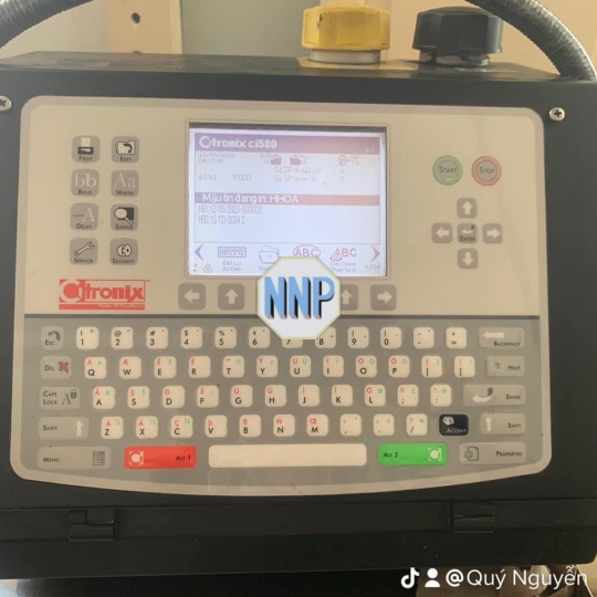 Máy in hiệu Citronix model Ci580