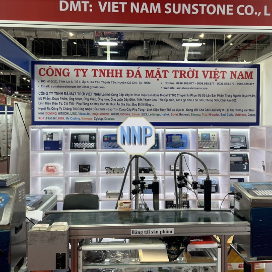 Trưng bày máy in hiệu SUNSTONE model ST100 và X100