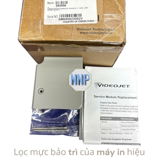 Lọc mực bảo trì của máy in phun hiệu Video jet model 1240 / 1580